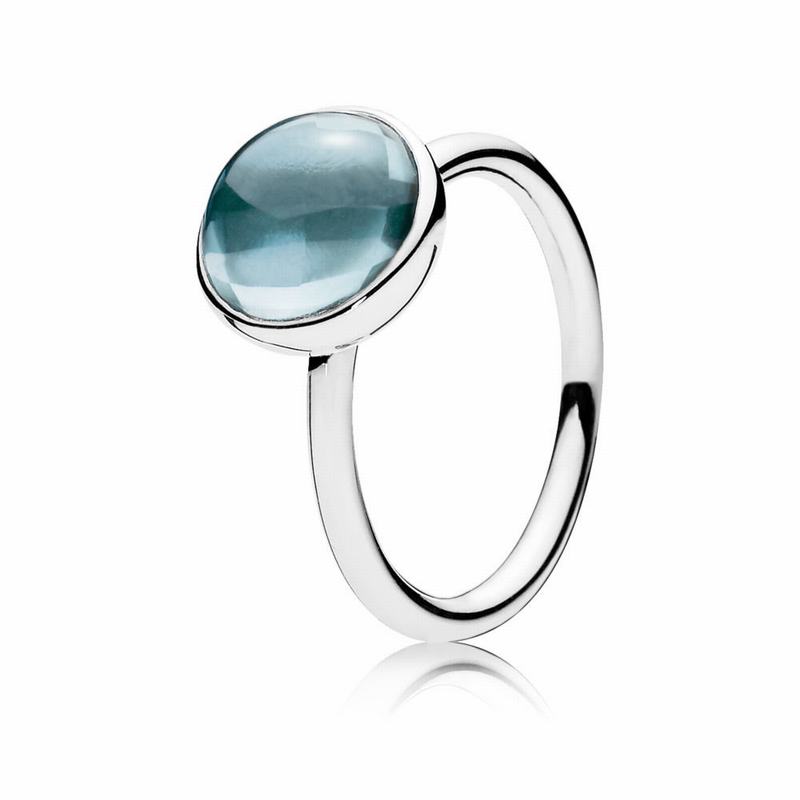 Pandora Poetic Droplet Stackable Ring Silver Egypt PS5380149